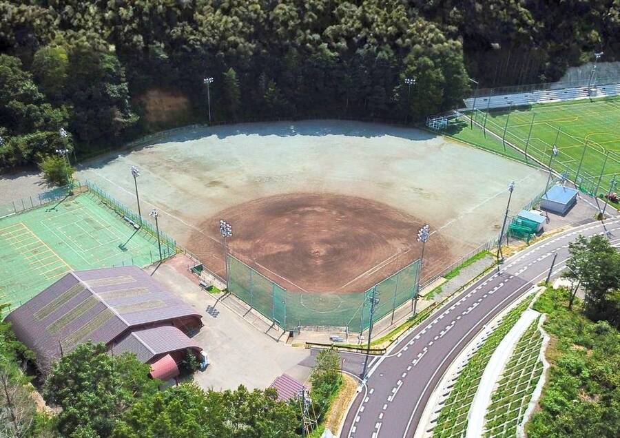 本城グラウンドの全景