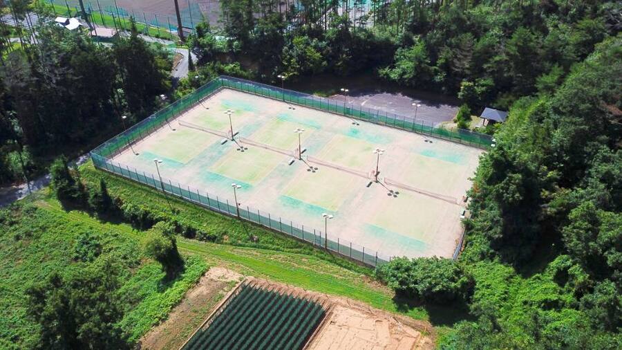 やすらぎスポーツ広場のテニスコート