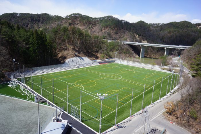 筑北村サッカー場の写真
